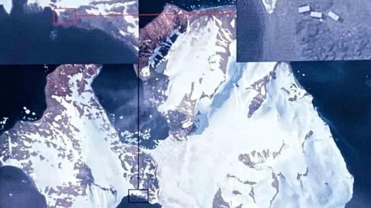 Antartikadaki Türk Bilim Üssü Göktürk uydusuyla fotoğraflandı