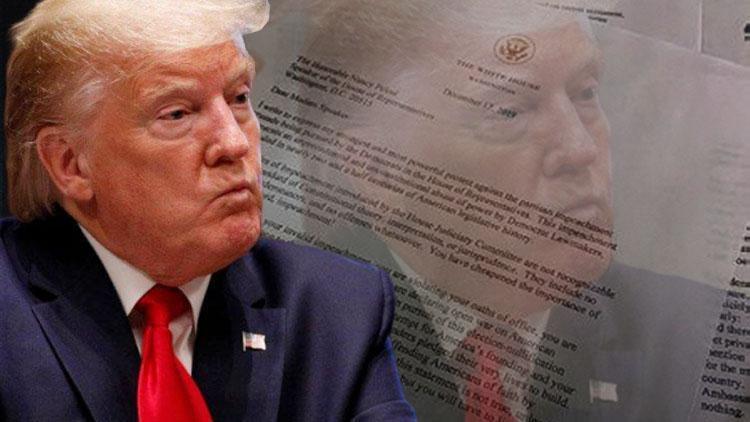 Trumpa ret mektubu 100den fazla vekil imzaladı