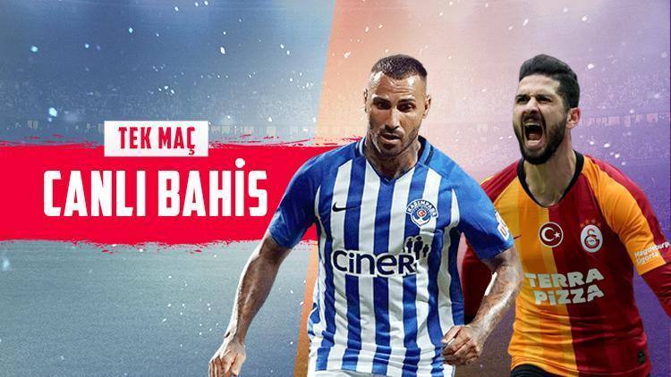 Galatasaray, derbi öncesi Kasımpaşa karşısında hata istemiyor Galibiyetlerine iddaada...