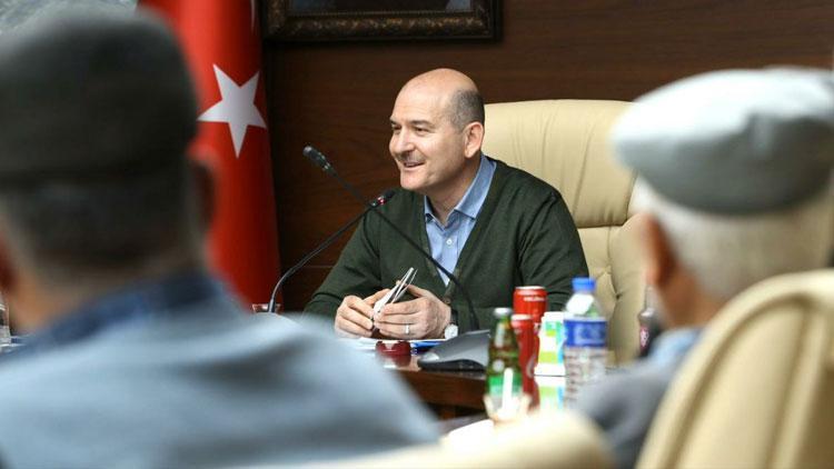 Bakan Soylu, Elazığda Alevi ve Bektaşi kanaat önderleriyle bir araya geldi