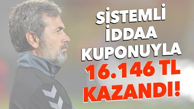 Kocamanın ayrılığı 16 bin 146 lira kazandırdı Sistemli iddaa kuponu...