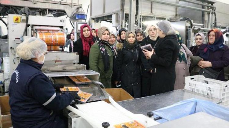 Kadın üreticilerden Marmarabirlik ziyareti