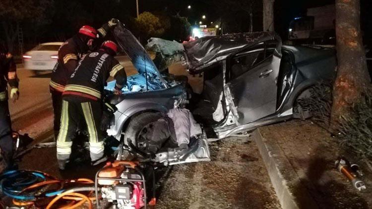 Feci kazada hamile anne öldü, karnındaki bebek yoğun bakımda