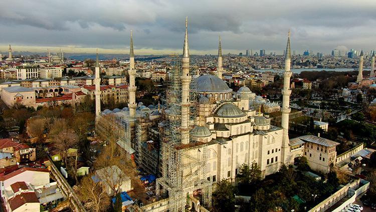 Sultanahmet Camisinin restorasyonu yüzde 30’u geçti