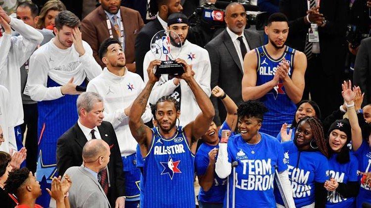 69. NBA All-Star maçını LeBronun Takımı kazandı MVP ise Kawhi Leonard oldu...