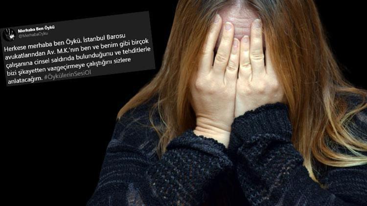 Stajyer avukat cinsel saldırıyı duyurdu, İstanbul Barosu harekete geçti