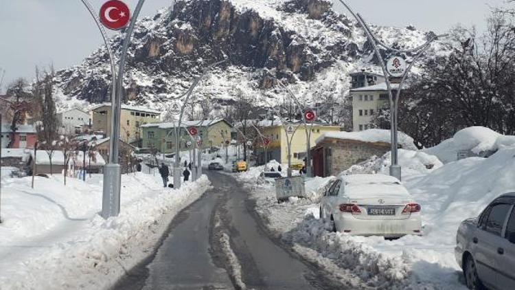 Hakkari - Şırnak karayolu çığ nedeniyle kapandı