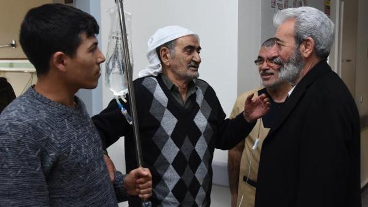 Siverek Belediye Başkanı Şeyhmus Aydın hastaları ziyaret etti