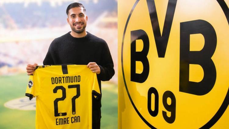 Emre Can, Borussia Dortmund ile 4 yıllık sözleşme imzaladı 25 milyon euro...