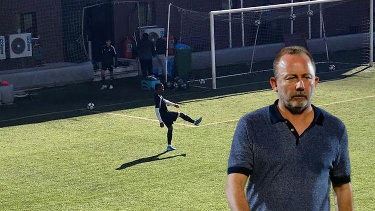 Son Dakika Haberi | Sergen Yalçının yeni transferi Beşiktaş idmanında