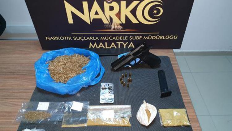 Malatyada uyuşturucu ticaretine 11 gözaltı