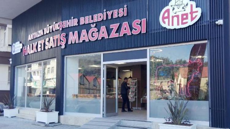 Halk Etin ikinci mağazası Manavgatta