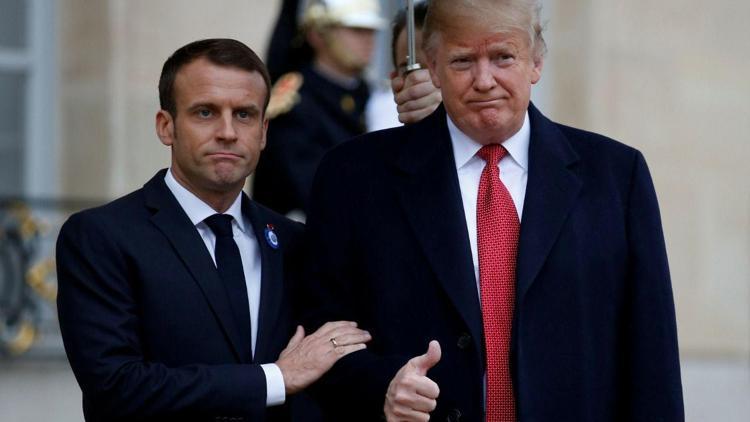 Trump ve Macron, telefonda NATOyu görüştü