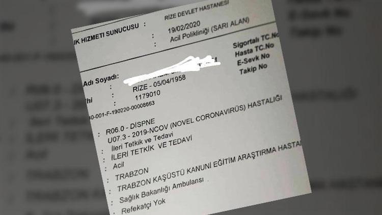 O belgeyi paylaşan çalışana soruşturma