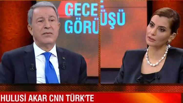 Bakan Akar: Cumhurbaşkanımız talimatı verdi, hedefi gösterdi. A, B, C planlarımız hazır