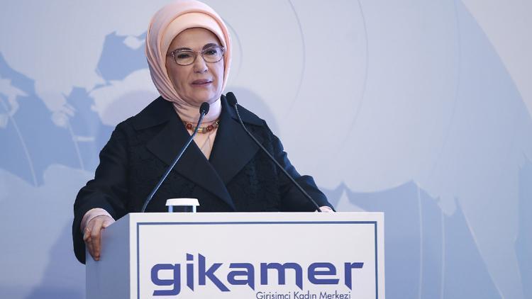 Emine Erdoğan Girişimci Kadın Merkezinin tanıtım toplantısında konuştu