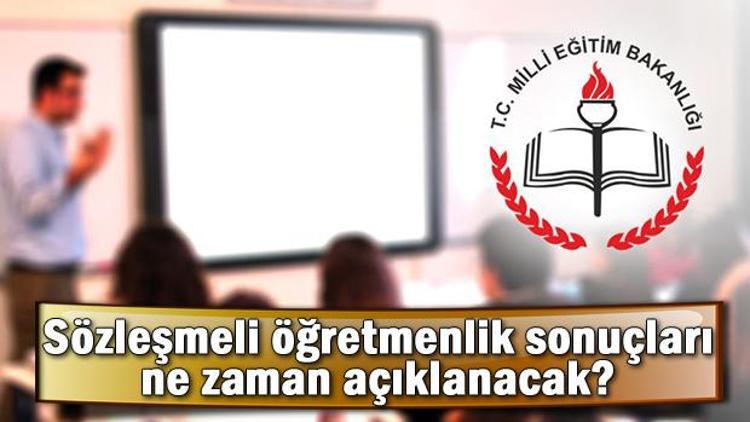 2020 sözleşmeli öğretmenlik mülakat sonuçları ve atamaları ne zaman yapılacak