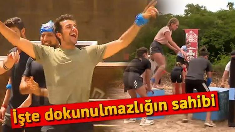 Survivorun son bölümünde (22 Şubat) dokunulmazlığı kim kazandı Survivorda ünlüler takımında kavga