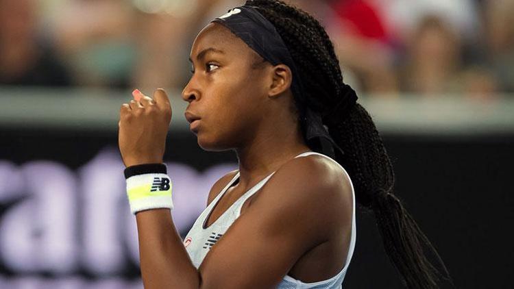 15 yaşındaki Coco Gauff ilk 50ye adım attı