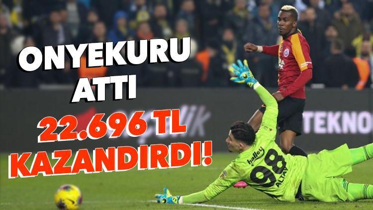 İddaa kuponuyla 22 bin 696 TL kazandı Başrolde Henry Onyekuru...