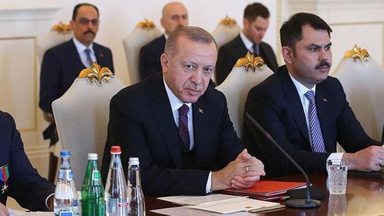 Son dakika haberler... Cumhurbaşkanı Erdoğan: Hedef Türkiye-Azerbaycan ticaret hacmini 15 milyar dolara çıkarmak