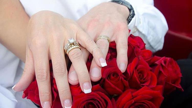 Türkiyede evlenen çift sayısı azaldı