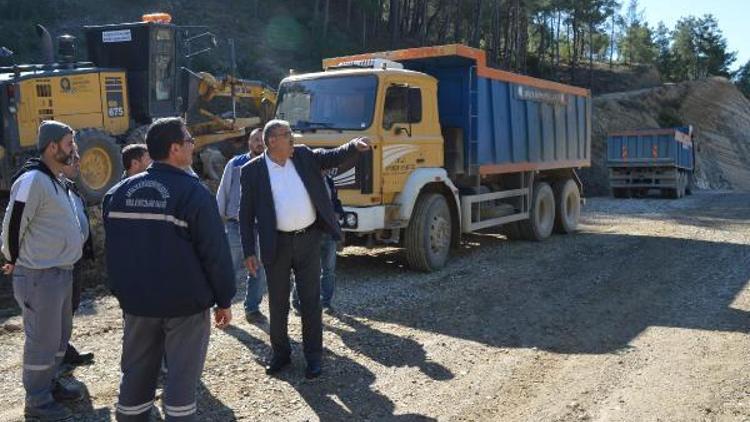 Manavgat Ulukapı-Güzelyalı yolu konforlu hale geliyor