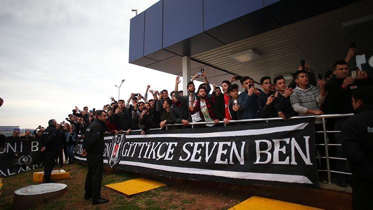 Beşiktaşa Antalyada coşkulu karşılama
