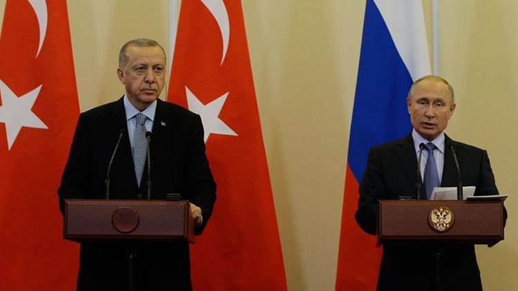 Son dakika Cumhurbaşkanı Erdoğan ve Putin görüştü