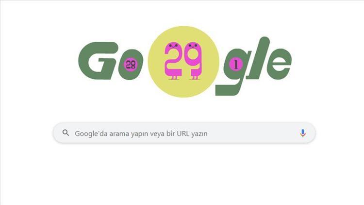 Google, 29 Şubat için özel doodle hazırladı