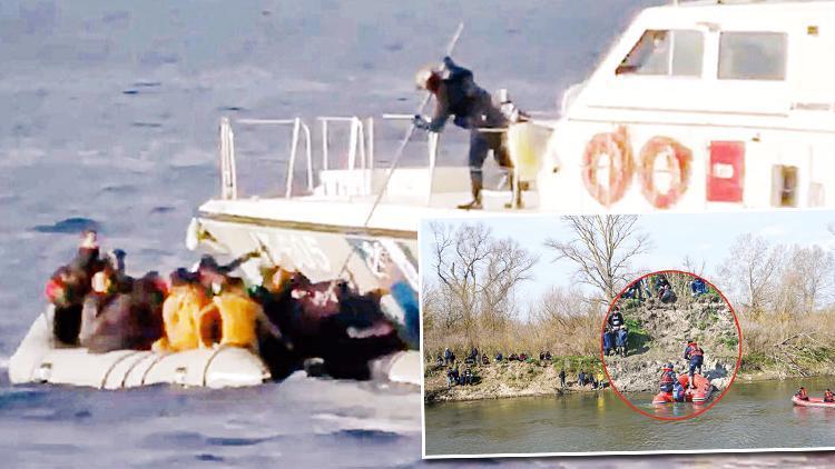 Yunanistandan insanlık dışı tavır: Ya dönersiniz ya öldürürüz