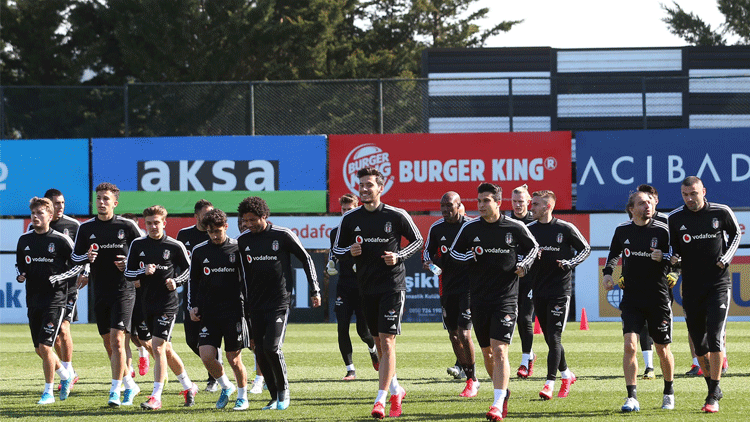 Beşiktaşta Ankaragücü maçı hazırlıkları devam ediyor