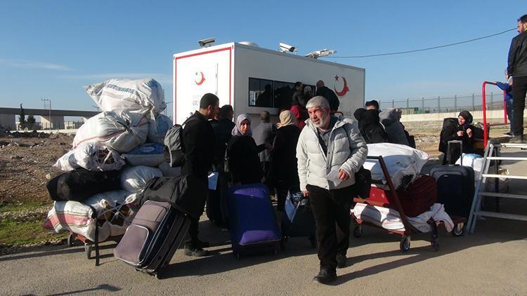 Öncüpınardan 2 bin Suriyeli, bayram için ülkesine gitti