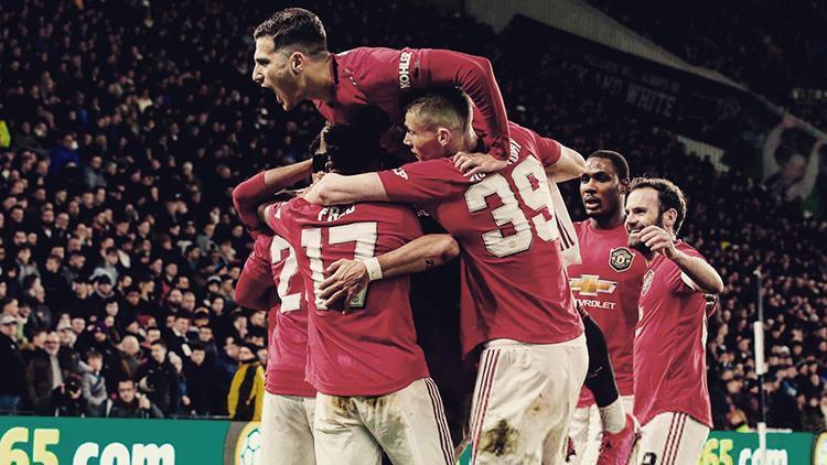 İngiltere FA Kupasında son çeyrek finalist Manchester United