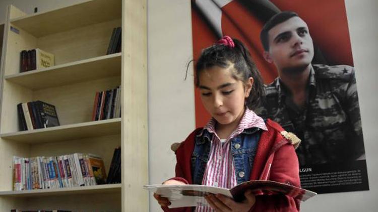 İdlib şehidi teğmenin kütüphane vasiyeti yerine getirildi