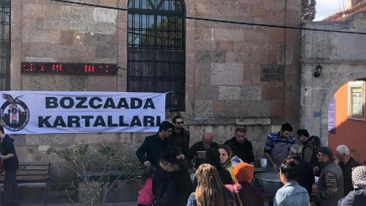Bozcaada Beşiktaşlılar Derneği, İdlib şehitleri için mevlit okuttu