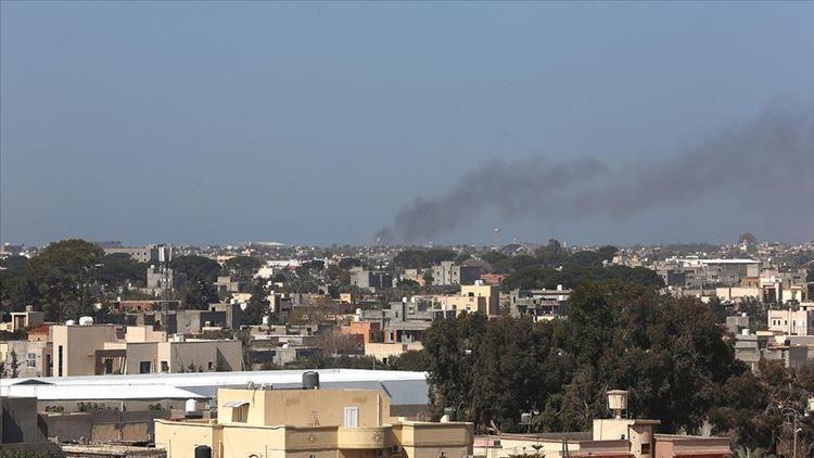 Libyada UMH, Hafter güçlerine ait mühimmat deposunu imha etti