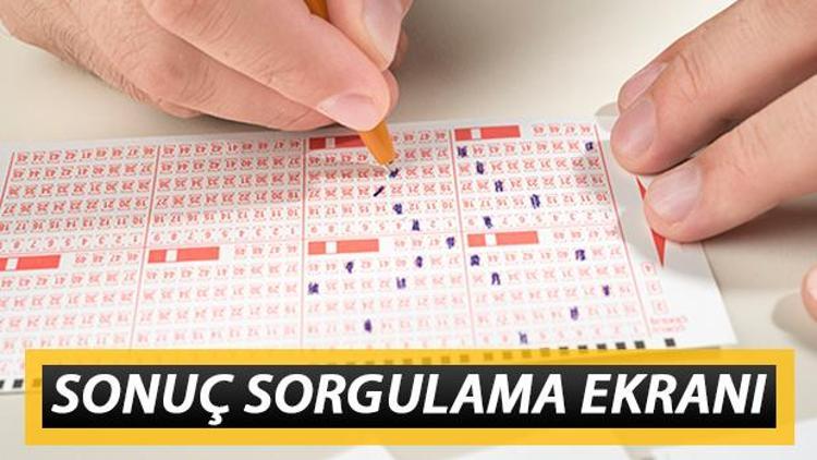 Sayısal Lotoda 1303. hafta çekiliş sonuçları belli oldu MPİ kupon sonucu sorgulama ekranı