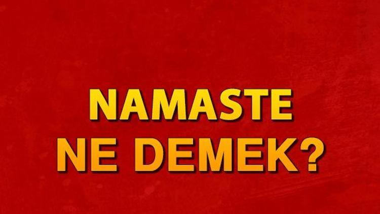 Namaste ne demek Namaste anlamı nedir ve neden kullanılır