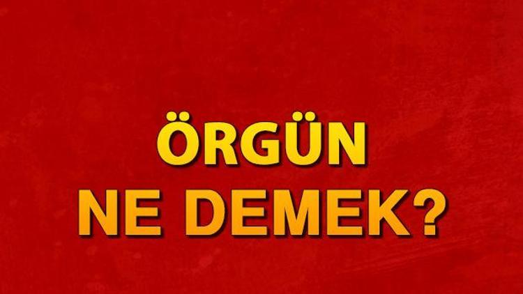 Örgün ne demek Örgün eğitim nedir