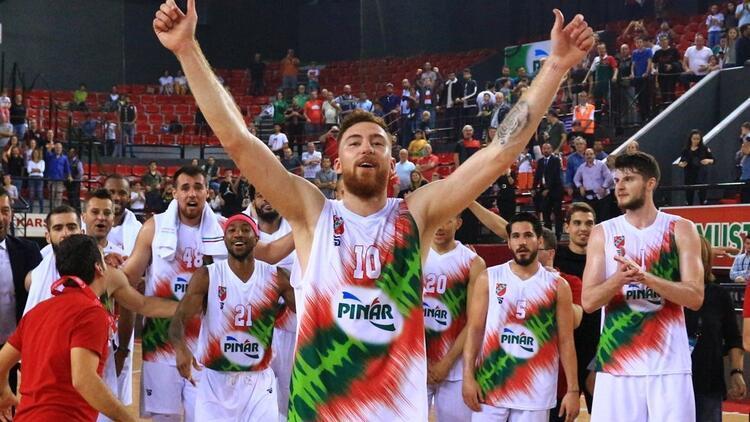 Pınar Karşıyaka, FIBA Avrupa Kupasında yarı final için sahada