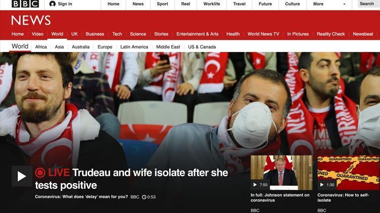 Son dakika haberi: Corona virüs haberinde bir skandal da BBCden geldi: Yine Türkiye fotoğrafı...