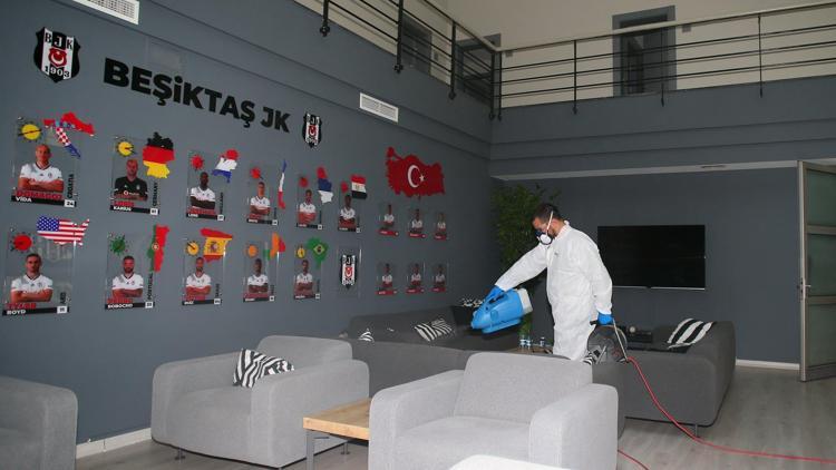 Beşiktaş Nevzat Demir Tesislerinde corona virüs temizliği