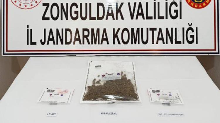 Zonguldakta uyuşturucu operasyonu: 3 gözaltı