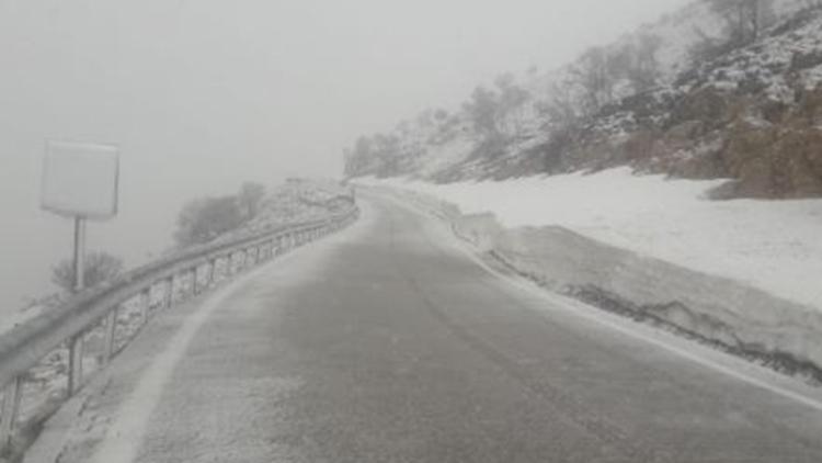Dünya mirası Nemrutun yolu kar nedeniyle kapandı