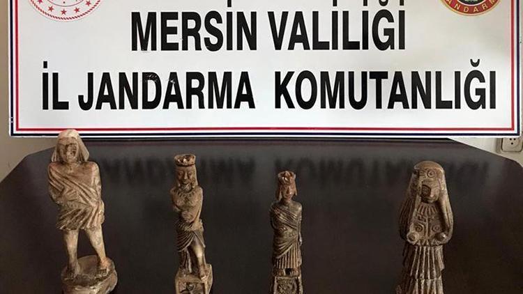 Roma dönemi eserleri satmak isterken yakalandı