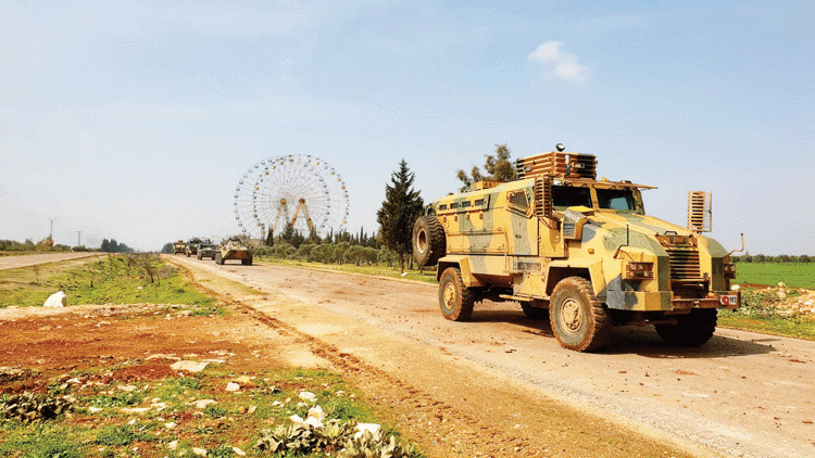 Kötü hava şartları M-4 devriyesini erteletti