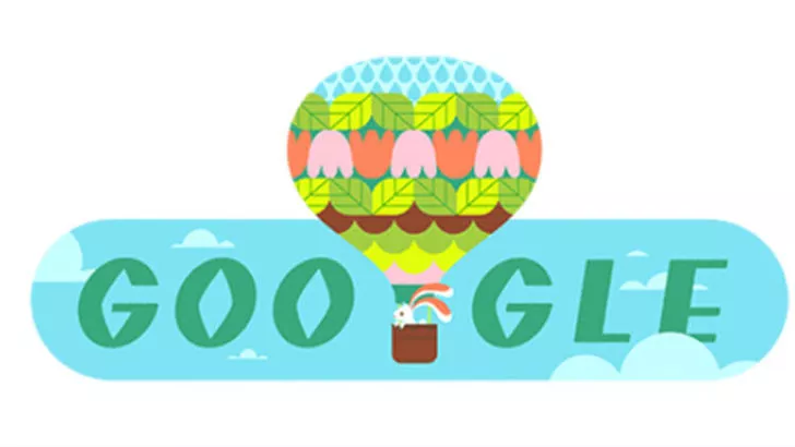 Googledan İlkbahar başlangıcına özel Doodle