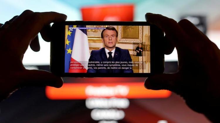 Macron, ECB önlemleri için tam destek veriyor