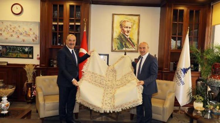 Mudanya Bediye Başkanı Türkyılmaz, Tunç Soyer ile Cittaslow için buluştu